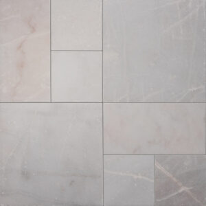 Square tile of Alaska Grey paver
