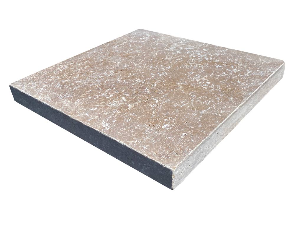 A piece of Noce Toros paver tile